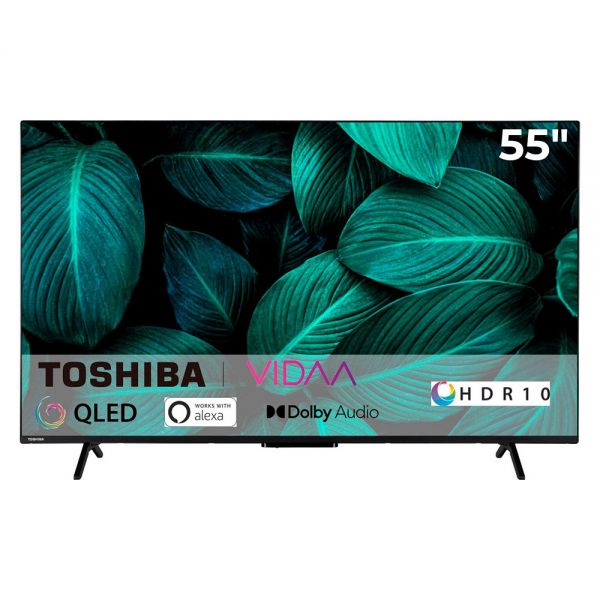 Toshiba 55QV2463DA QLED-Fernseher 139cm 55 Zoll 4K Ultra HD Smart-TV UHD HDR10 VIDAA gebraucht