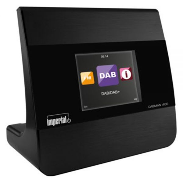 Imperial DABMAN i400 schwarz Internet DAB+ Radio Digitalradio-Empfangsteil mit Bluetooth