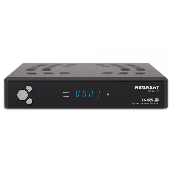 Megasat HD 601 V2 HDTV Sat Receiver digital Full HD 1080p USB Unicable gebraucht