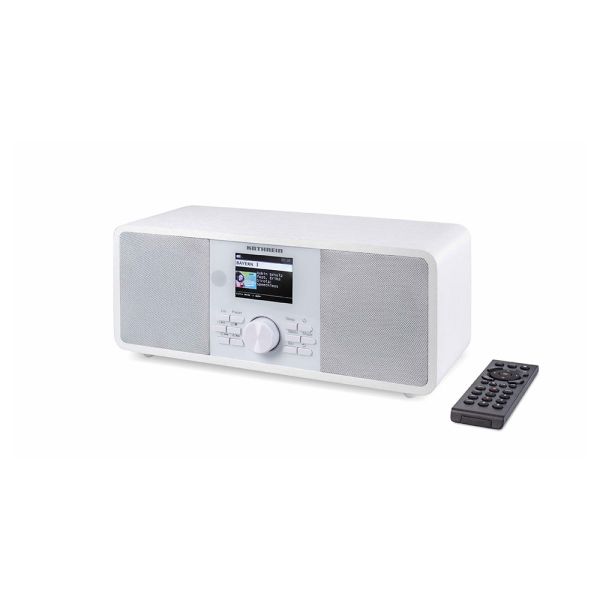 Kathrein DAB+ link S12 weiß stereo Internet Radio Internetradio DAB/UKW WLAN LAN Spotify